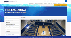 Desktop Screenshot of nsuarena.com